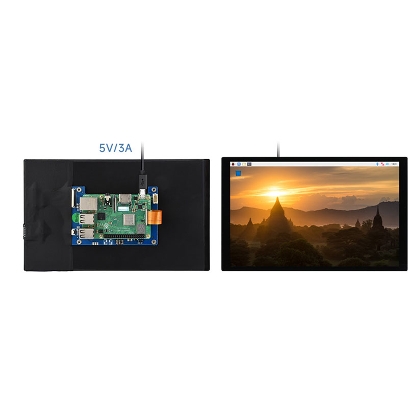 Pi Display - หน้าจอสัมผัส DSI ขนาด 10.1 นิ้ว สำหรับ