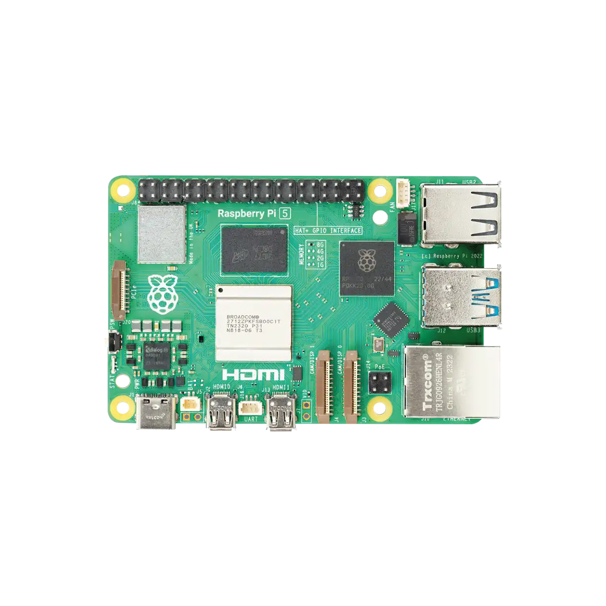 Raspberry Pi - ชุดพัฒนา Raspberry Pi 5 4G/8G คอนโทรลเลอร์