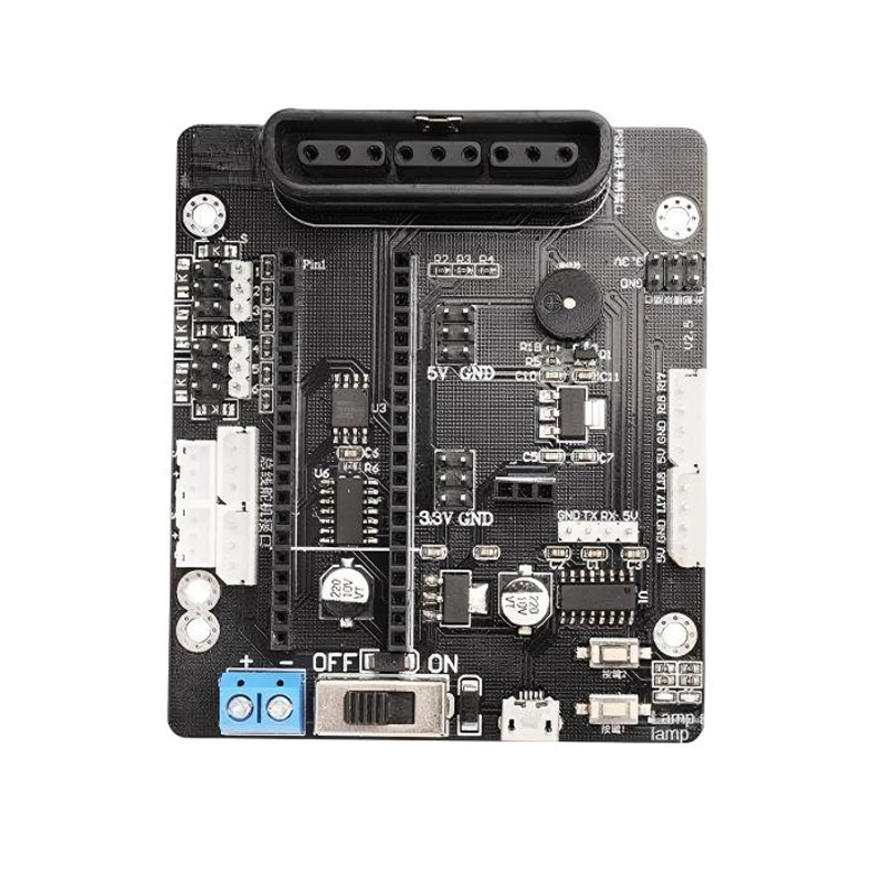 Raspberry Pi 4 - ตัวควบคุมเซอร์โว PWM 6 ช่อง และตัวควบคุมเซอร์โวบัส 4