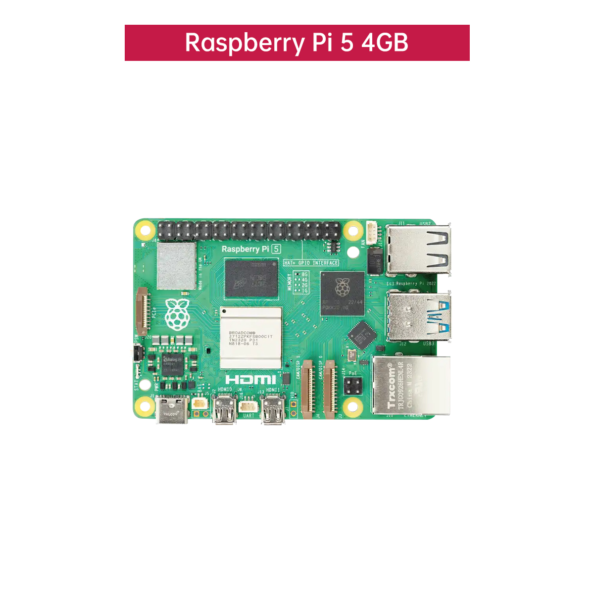 ชุดพัฒนา Raspberry Pi 5 4G/8G  - Raspberry Pi บทวิจารณ์และราคา
