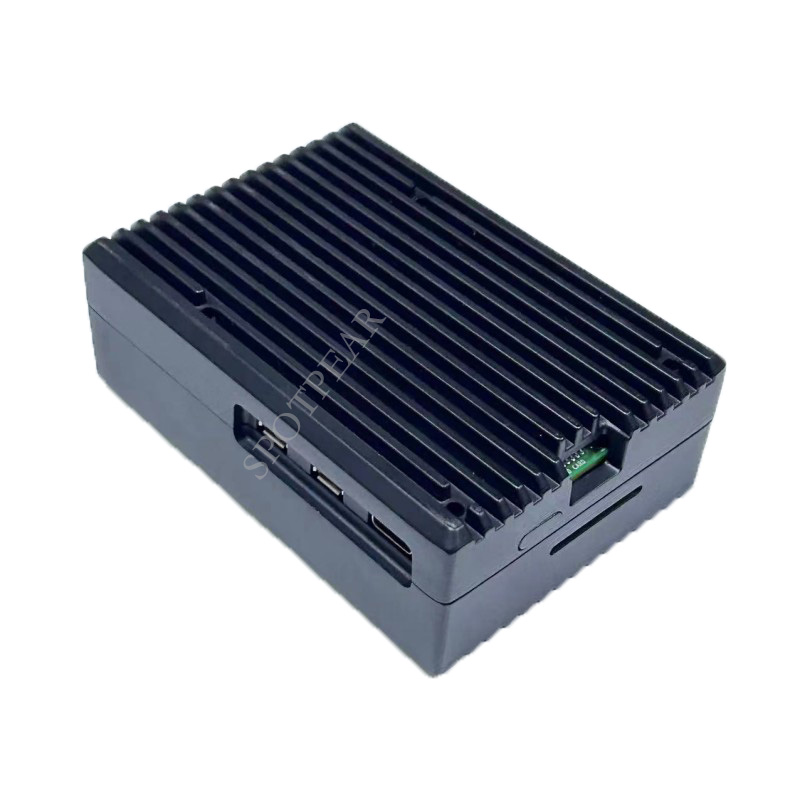 กล่องโลหะเคสอลูมิเนียม Pi5ราสเ - Pi 5 Case บทวิจารณ์และราคา