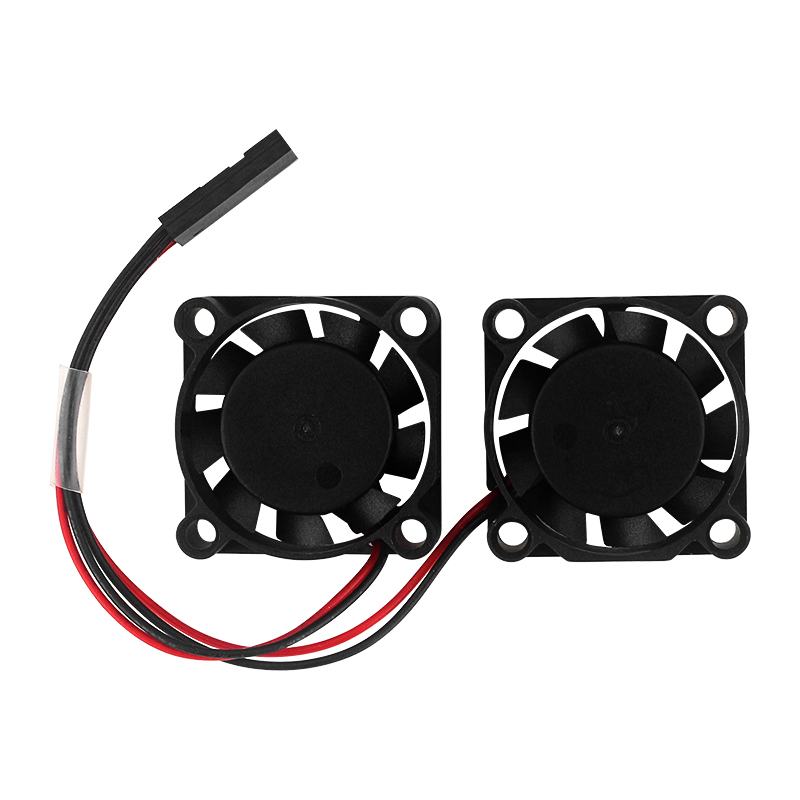 พัดลมหม้อน้ําคู่สําหรับ Raspbe - Pi Cooler บทวิจารณ์และราคา