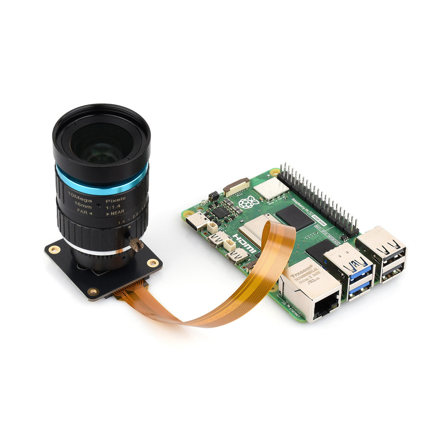 กล้อง Woli Weixue Raspberry Pi - Raspberry Pi Global Shutter Camera Imx296 บทวิจารณ์และราคา
