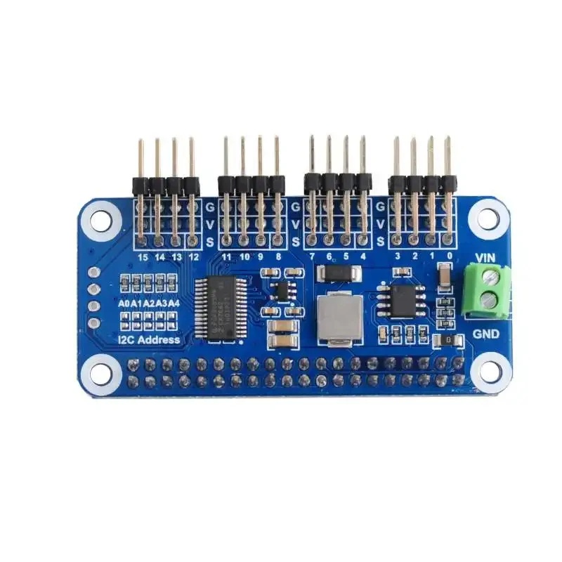 16 ช่อง PWM เซอร์โวมอเตอร์ไดร์ - Pi Zero บทวิจารณ์และราคา