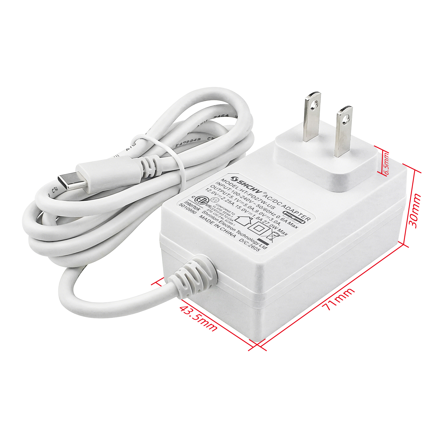 Raspberry Pi 5 5.1V 5A แหล่งจ่ - Pi Power Supply บทวิจารณ์และราคา
