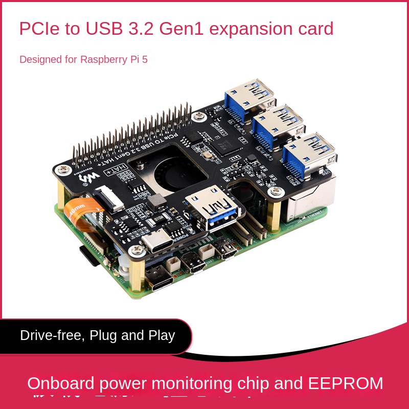 Waveshare Raspberry Pi 5 PCIe  - Raspberry Pi 5 บทวิจารณ์และราคา