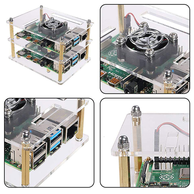 Raspberry Pi 4B 3B 3B + 2B 15  - Pi Cooler บทวิจารณ์และราคา