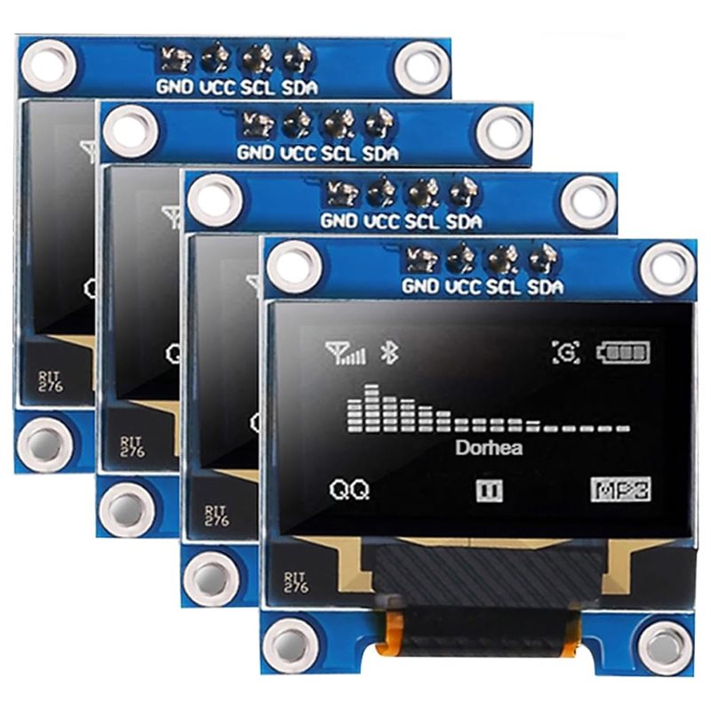 A37T-4Pcs 0.96 นิ้วโมดูลจอแสดง - Pi Display บทวิจารณ์และราคา