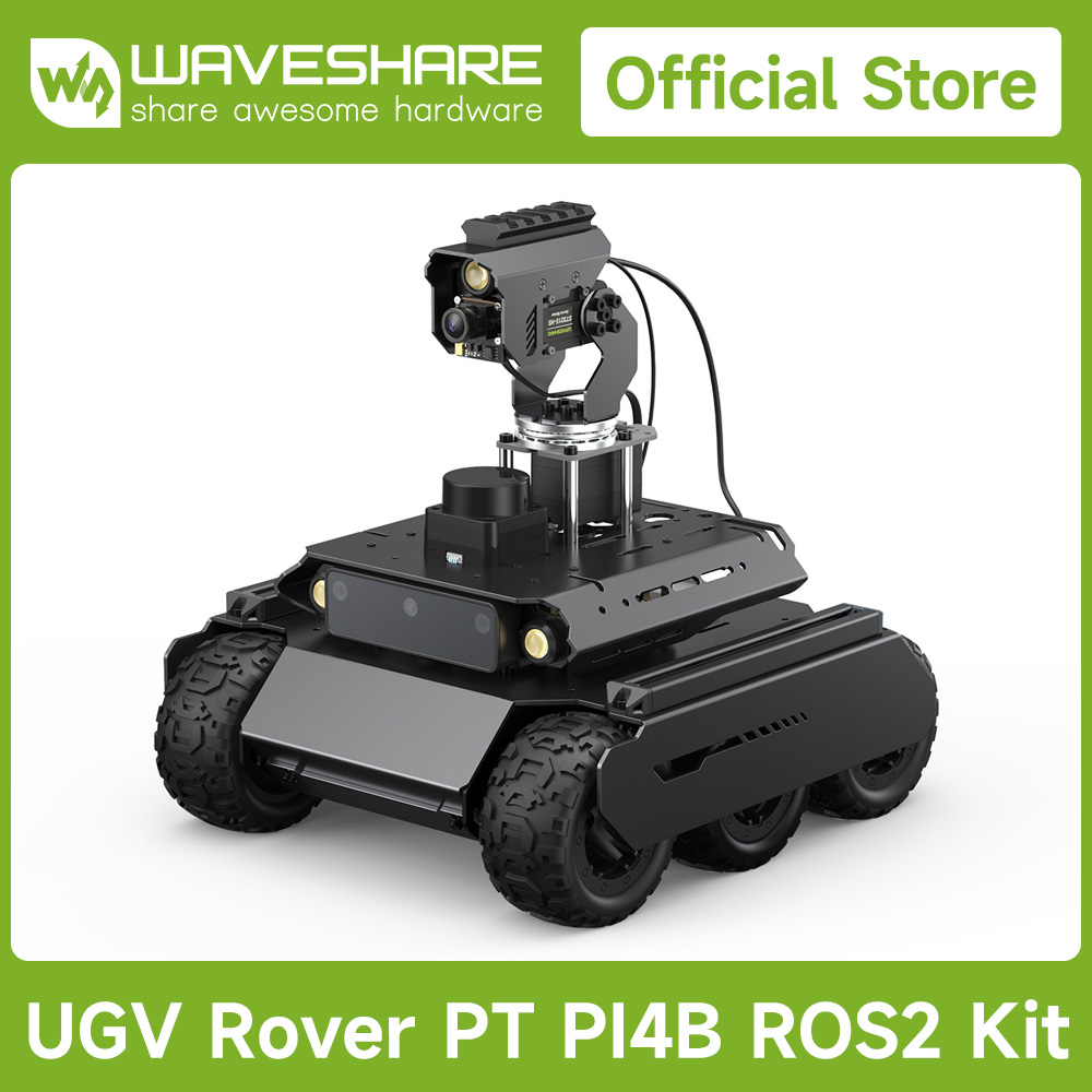 Waveshare Rover ROS 2 หุ่นยนต์ - Raspberry Pi Kit บทวิจารณ์และราคา