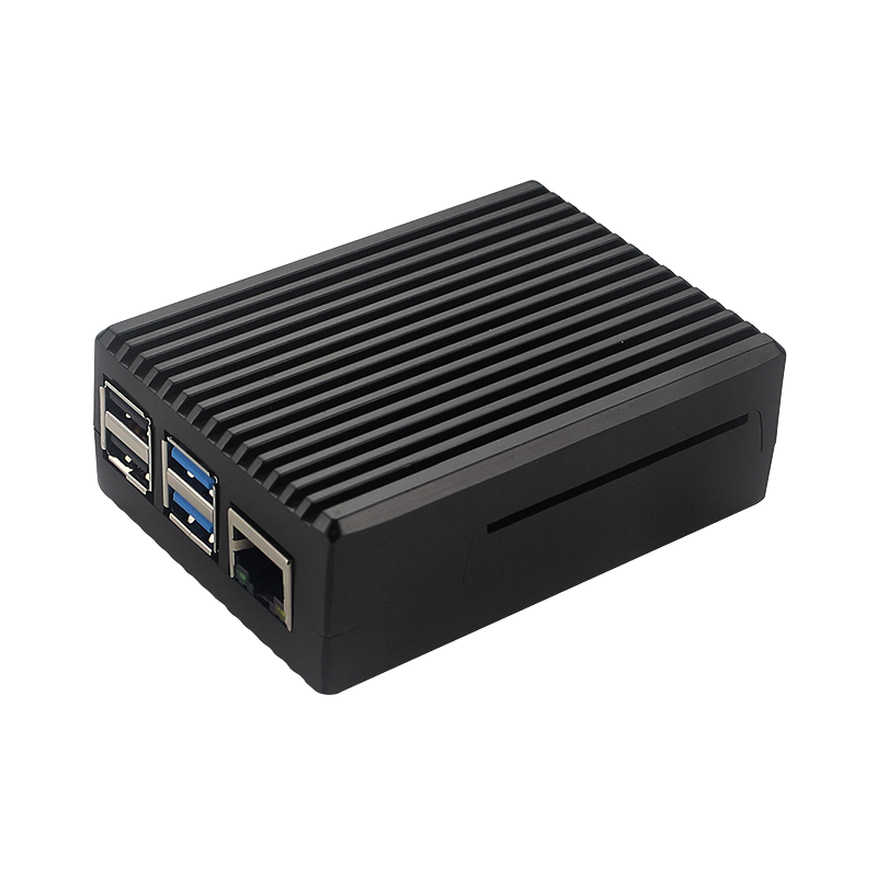 Raspberry Pi 4 กรณีอลูมิเนียมส - Pi 4 Case บทวิจารณ์และราคา