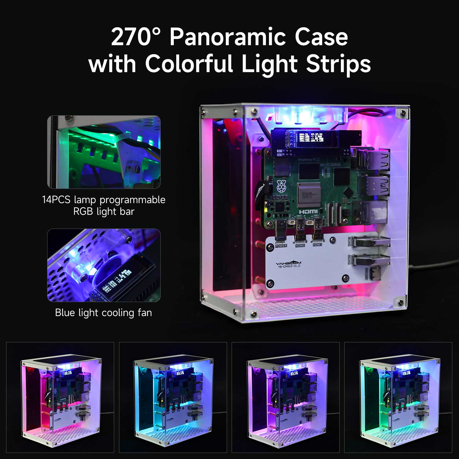 Raspberry Pi 5 กรณีชุดป้องกันพ - Pi 5 Case บทวิจารณ์และราคา